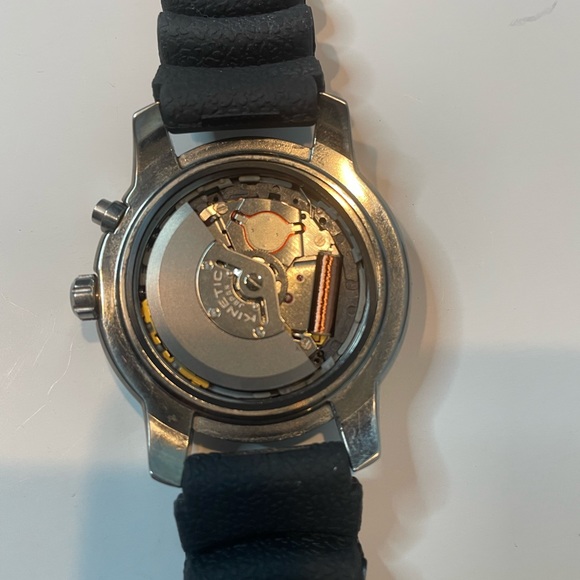 Seiko Brightz Limited Edition Kinetic Watch Titanium 5M65-0A70 GMT 2000 - Picture 4 of 6